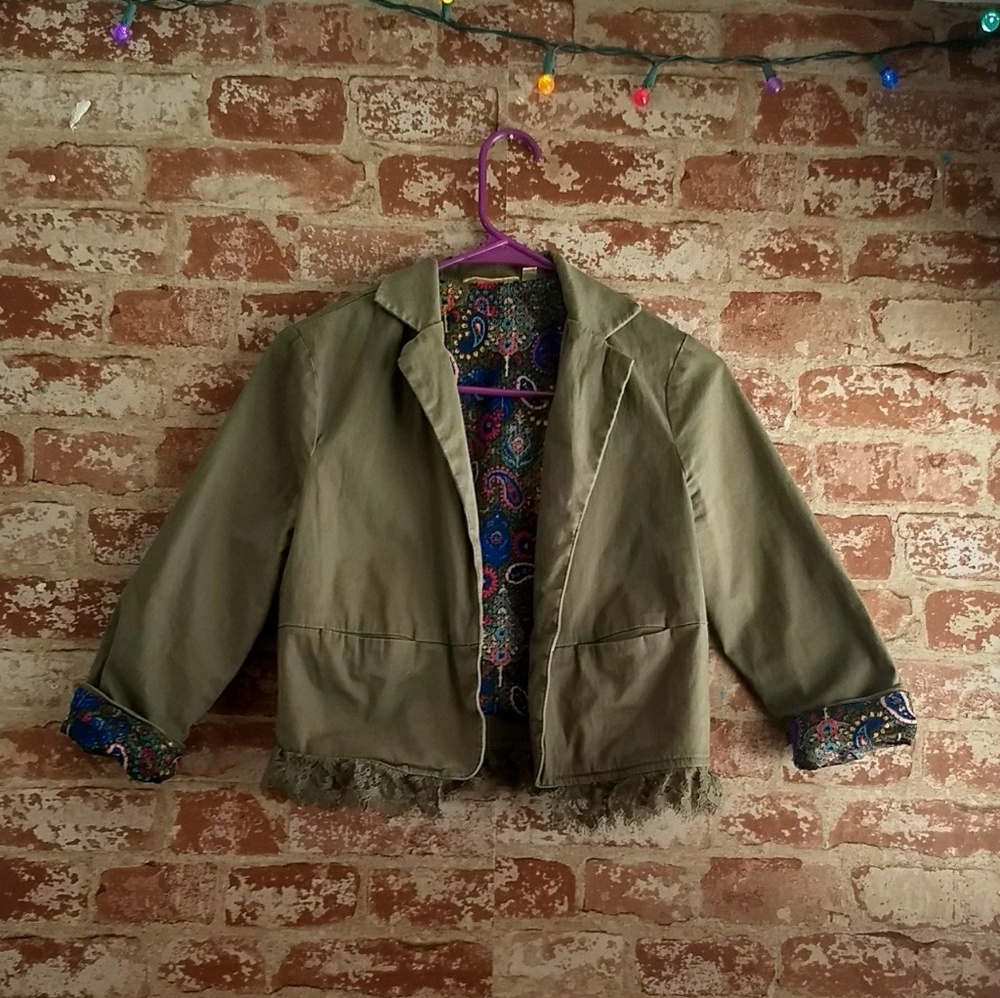 Princess Vera Wang Paisley Blazer